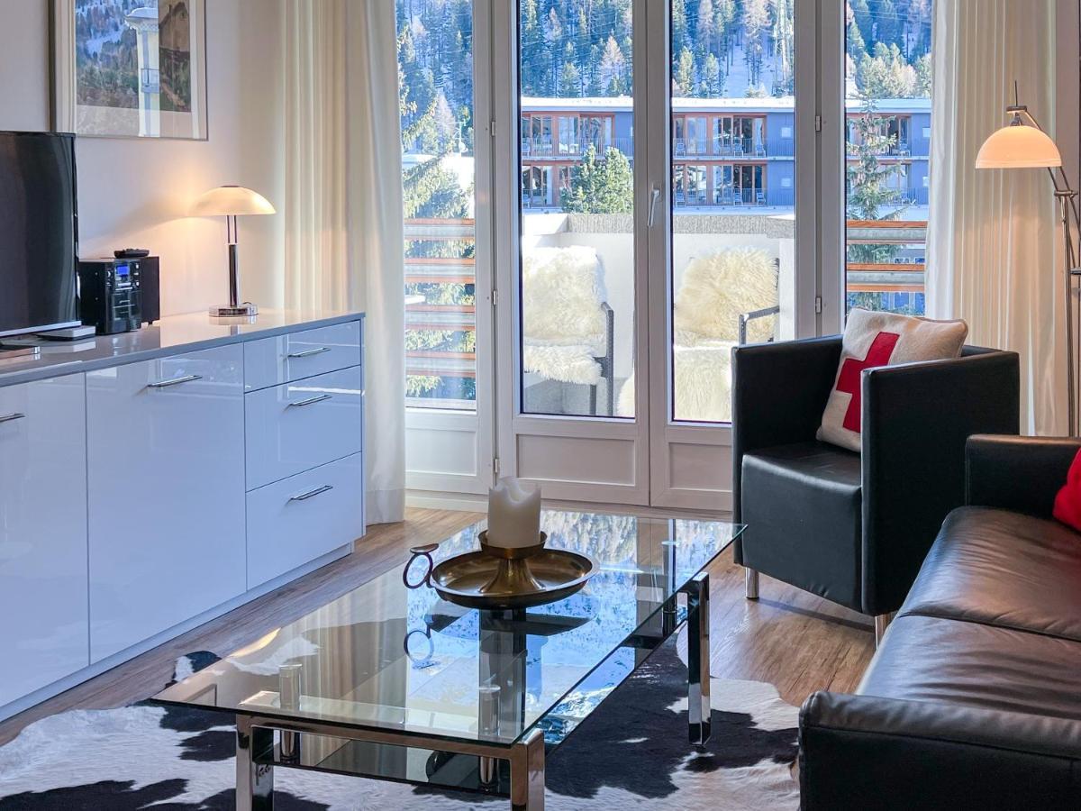 Designer Kueche - Suedbalkon - Tg-Stellplatz - Wlan Apartment St. Moritz Exterior photo